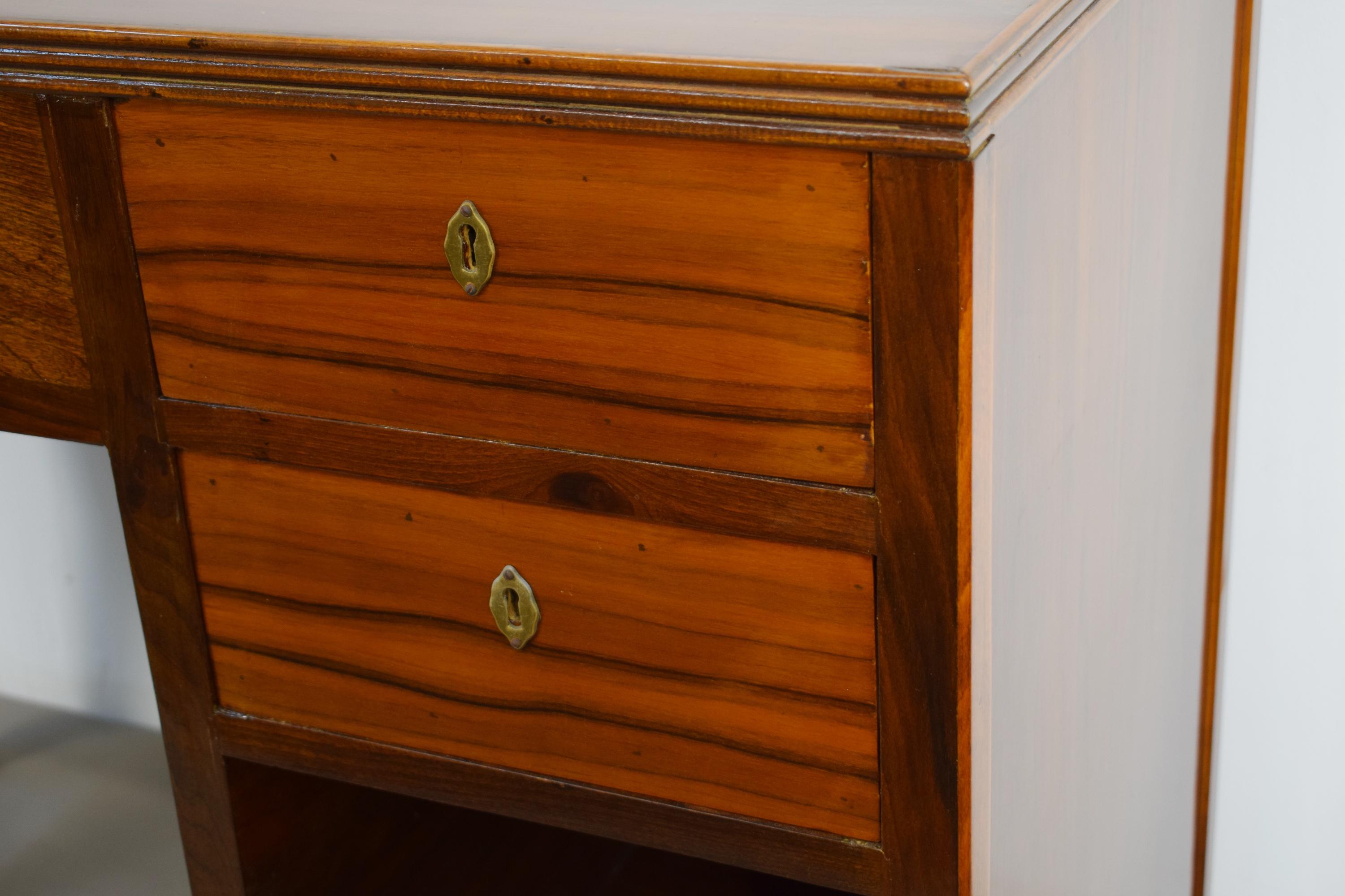 Wooden writing desk, Italy, 1940s. 5