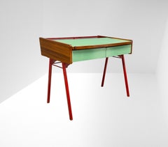 Writing desk, Italian manufacture. C1950s.