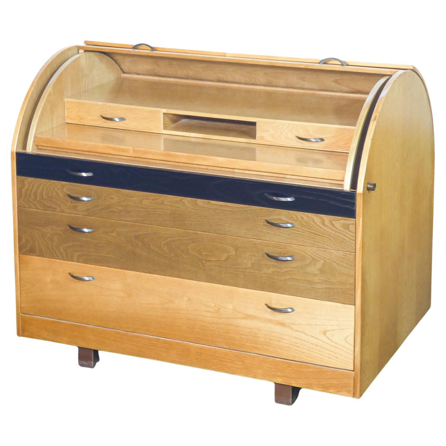 Scrittoio secretaire "Bauletto", design Giovanni OFFREDI per SAPORITI. 1977 in vendita