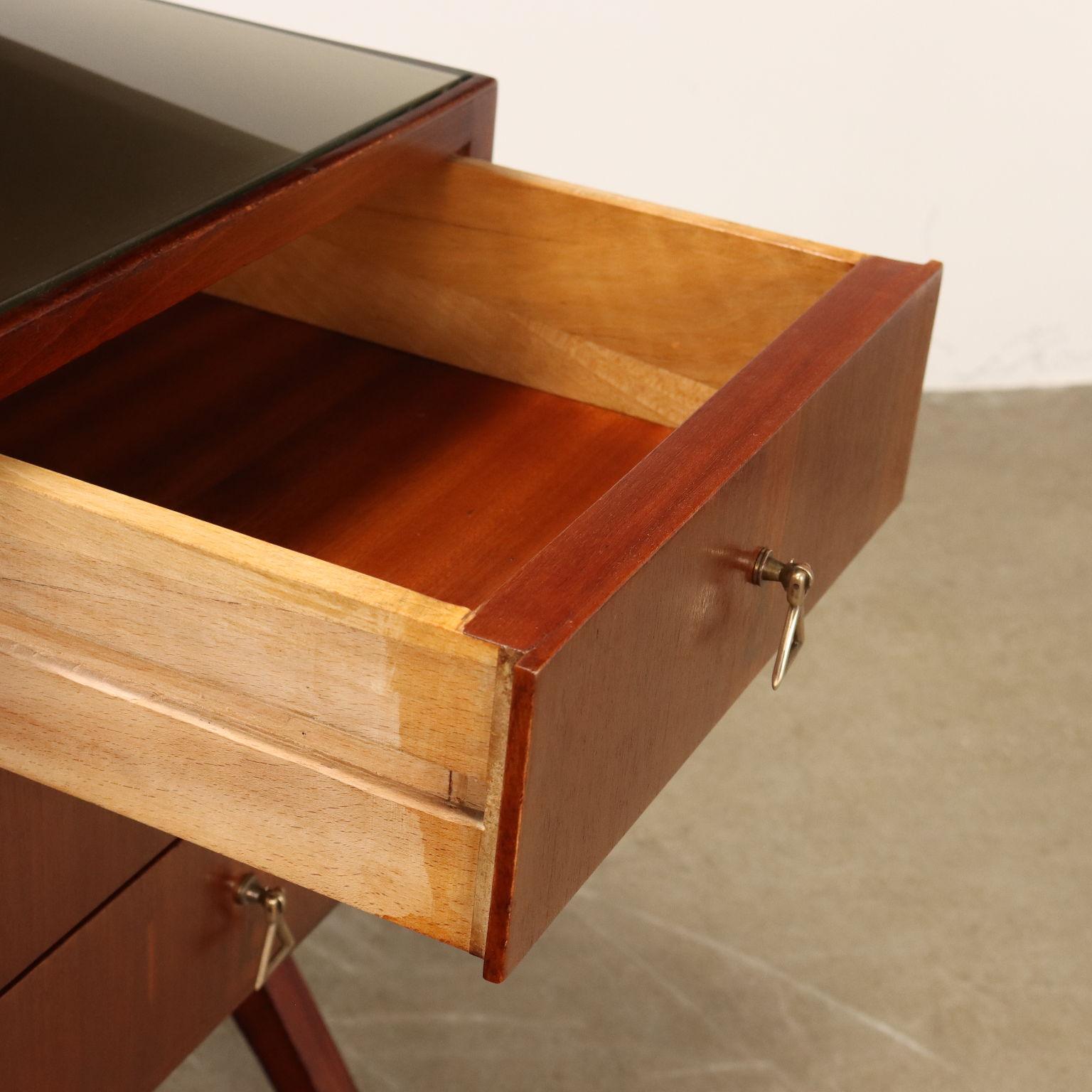 Placage Scrittoio Vintage di Manifattura Italiana Anni '50 '60 en vente