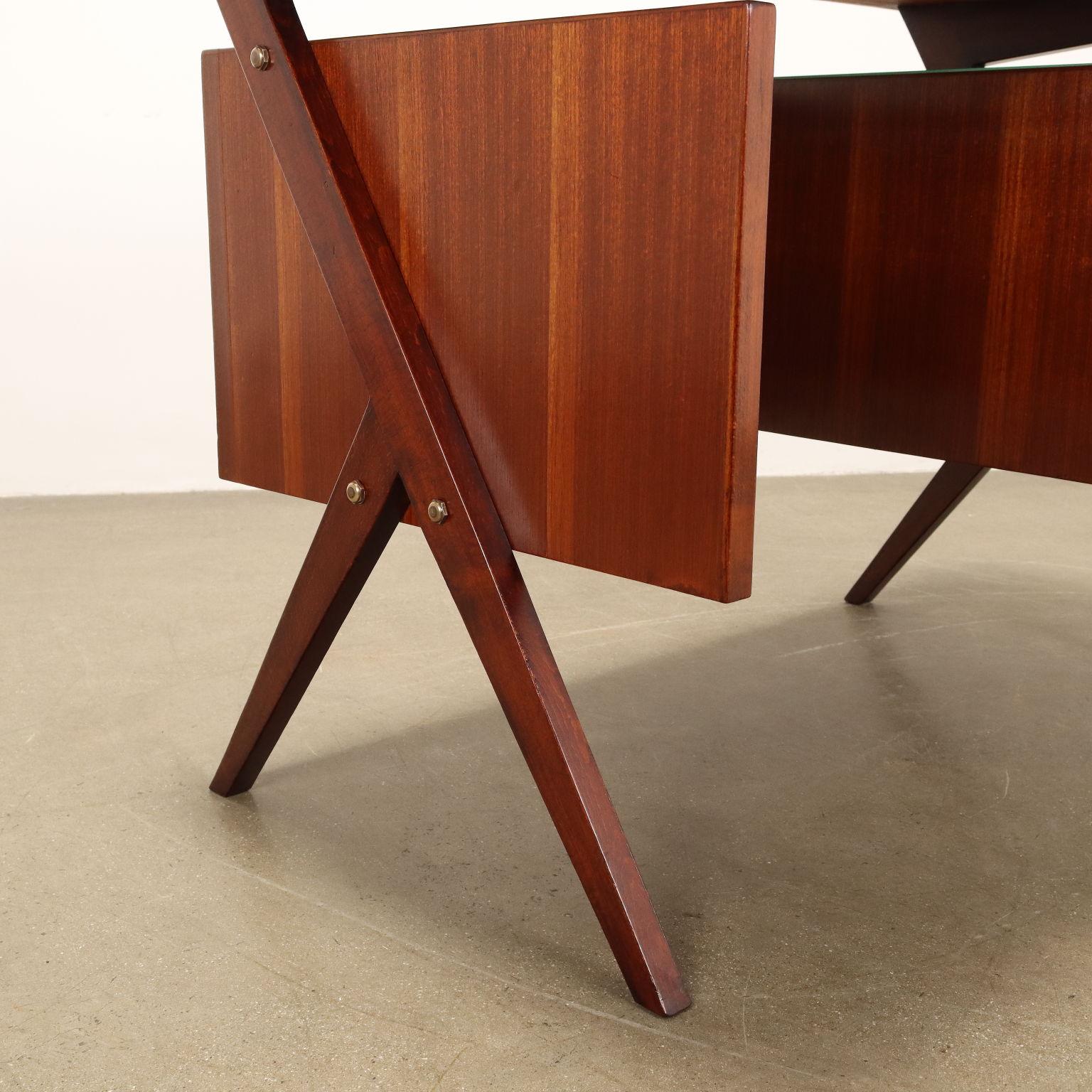 Scrittoio Vintage di Manifattura Italiana Anni '50 '60 Excellent état - En vente à Milano, IT