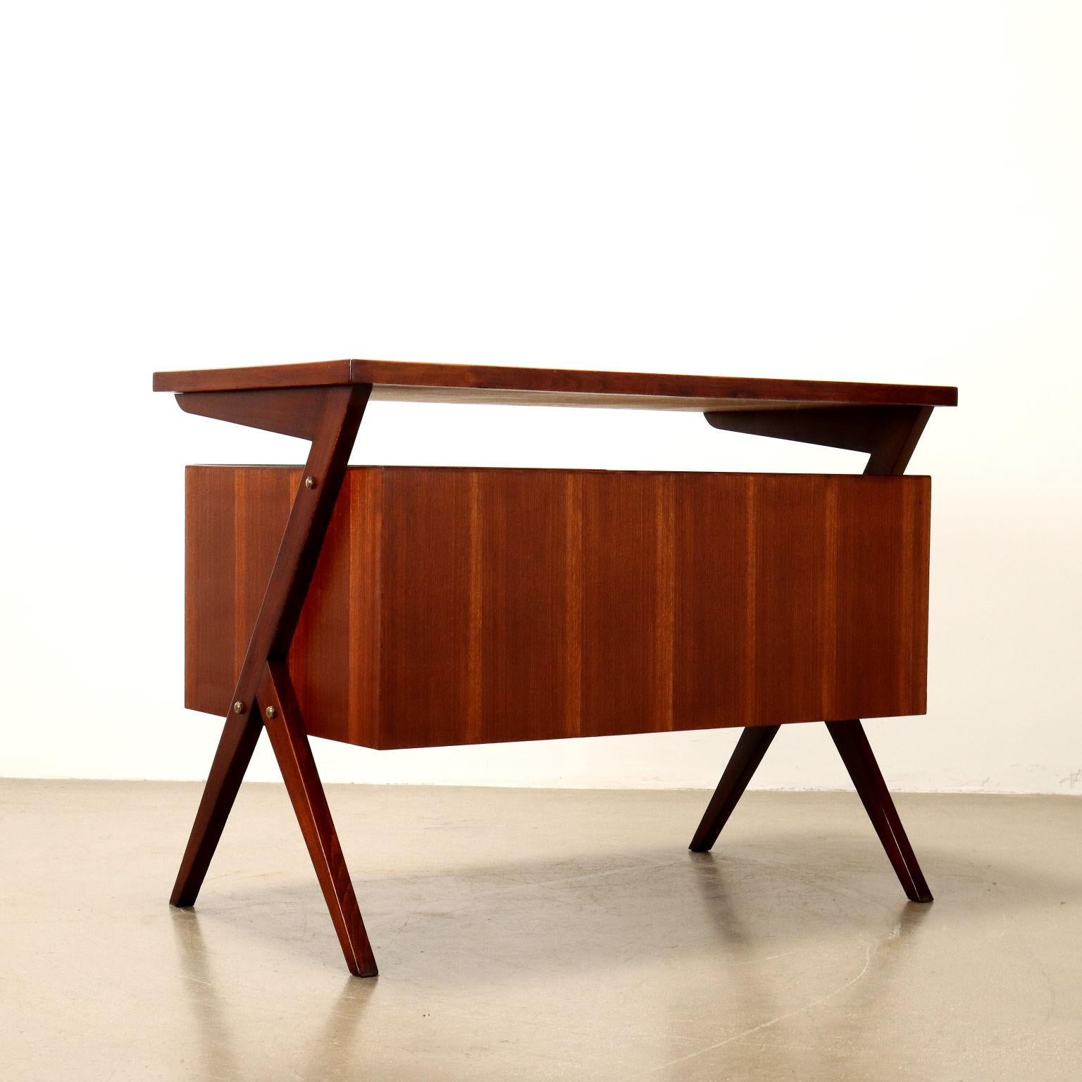 Mid-20th Century Scrittoio Vintage di Manifattura Italiana Anni '50 '60 en vente