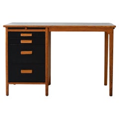 1960s desk with black detailing