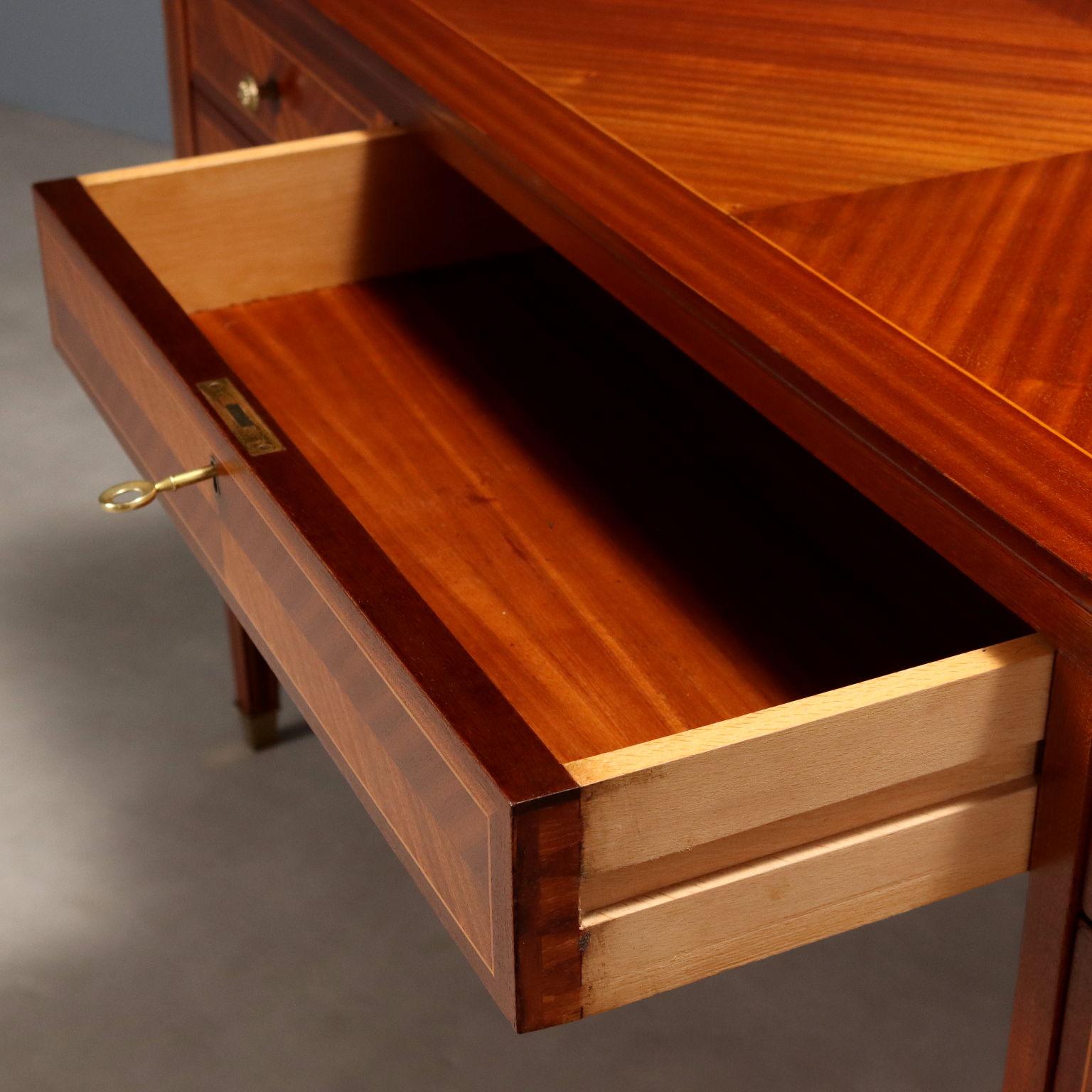 Mid-20th Century Desk 1960s Italian production, restored For Sale
