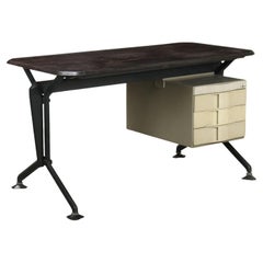 Vintage 'Arco' desk by BBPR for Olivetti Anni 60-70