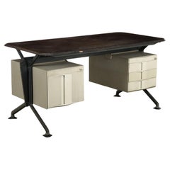 Vintage 'Arco' desk by BBPR for Olivetti Anni 60-70