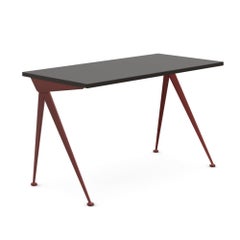 Compass desk designed by Jean Prouve and produced by Vitra in 1953