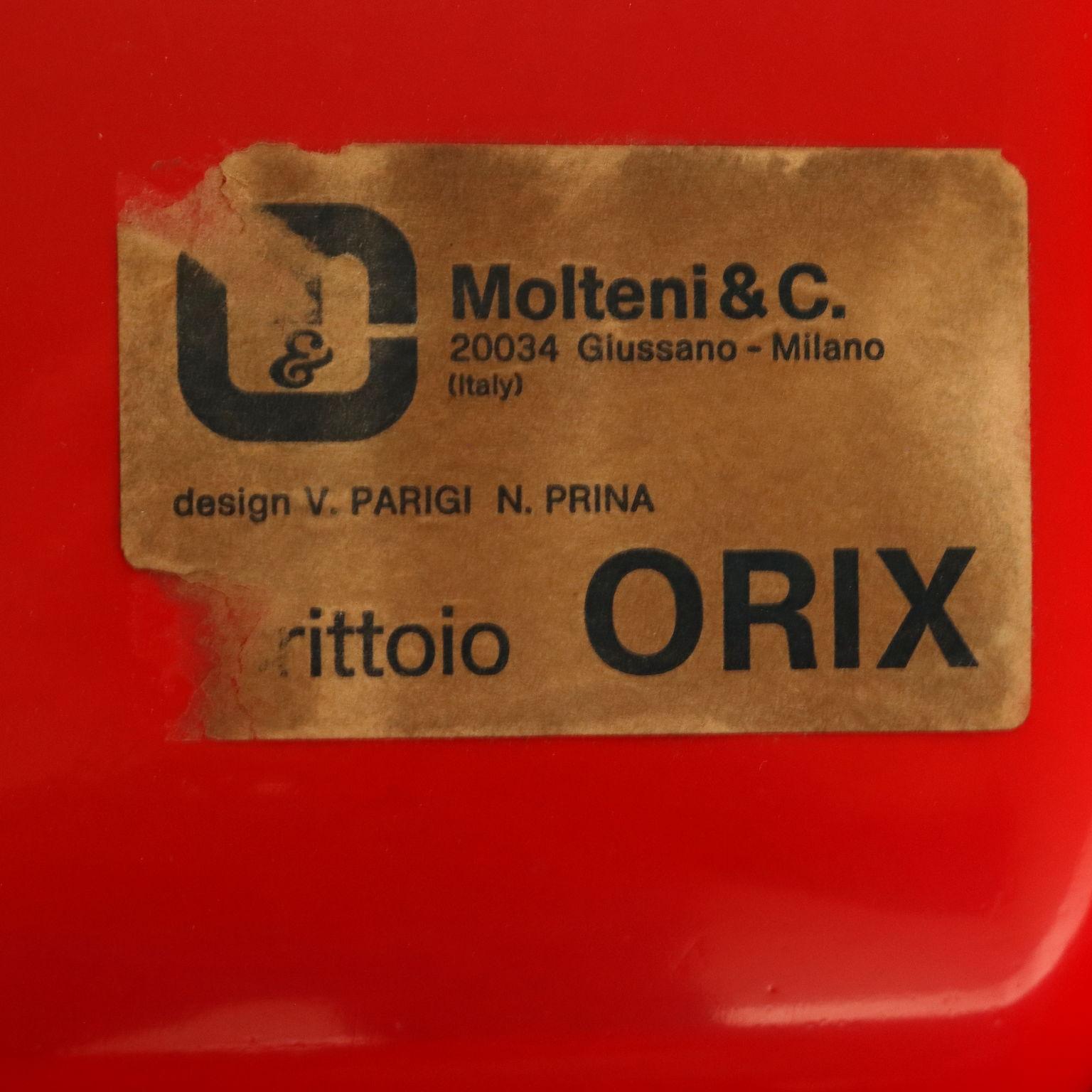 Desk with chair 'Orix' by Vittorio Parigi & Nani Prina 1970s 2