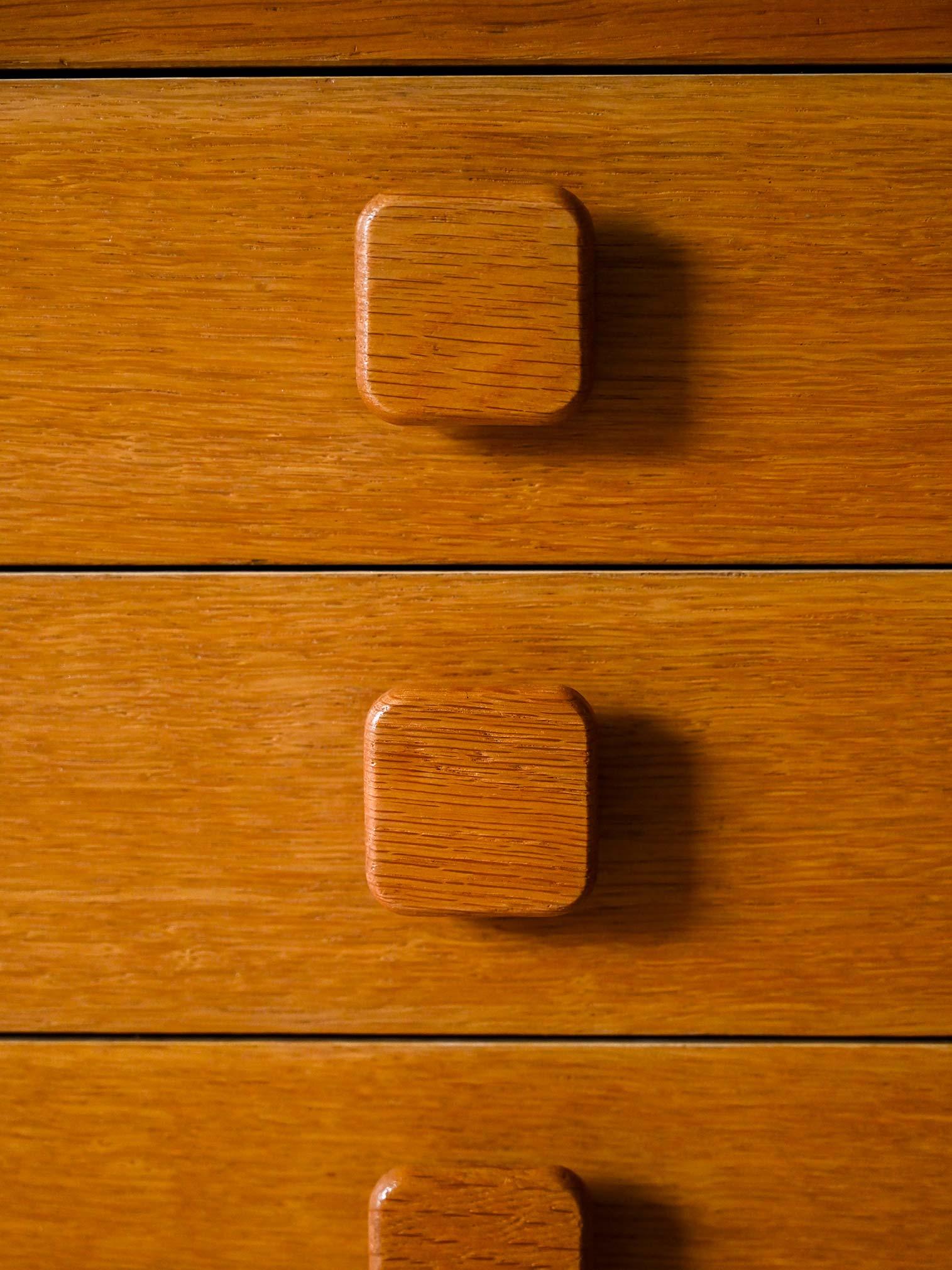 Teak Scrivania danese vintage in teak chiaro in vendita