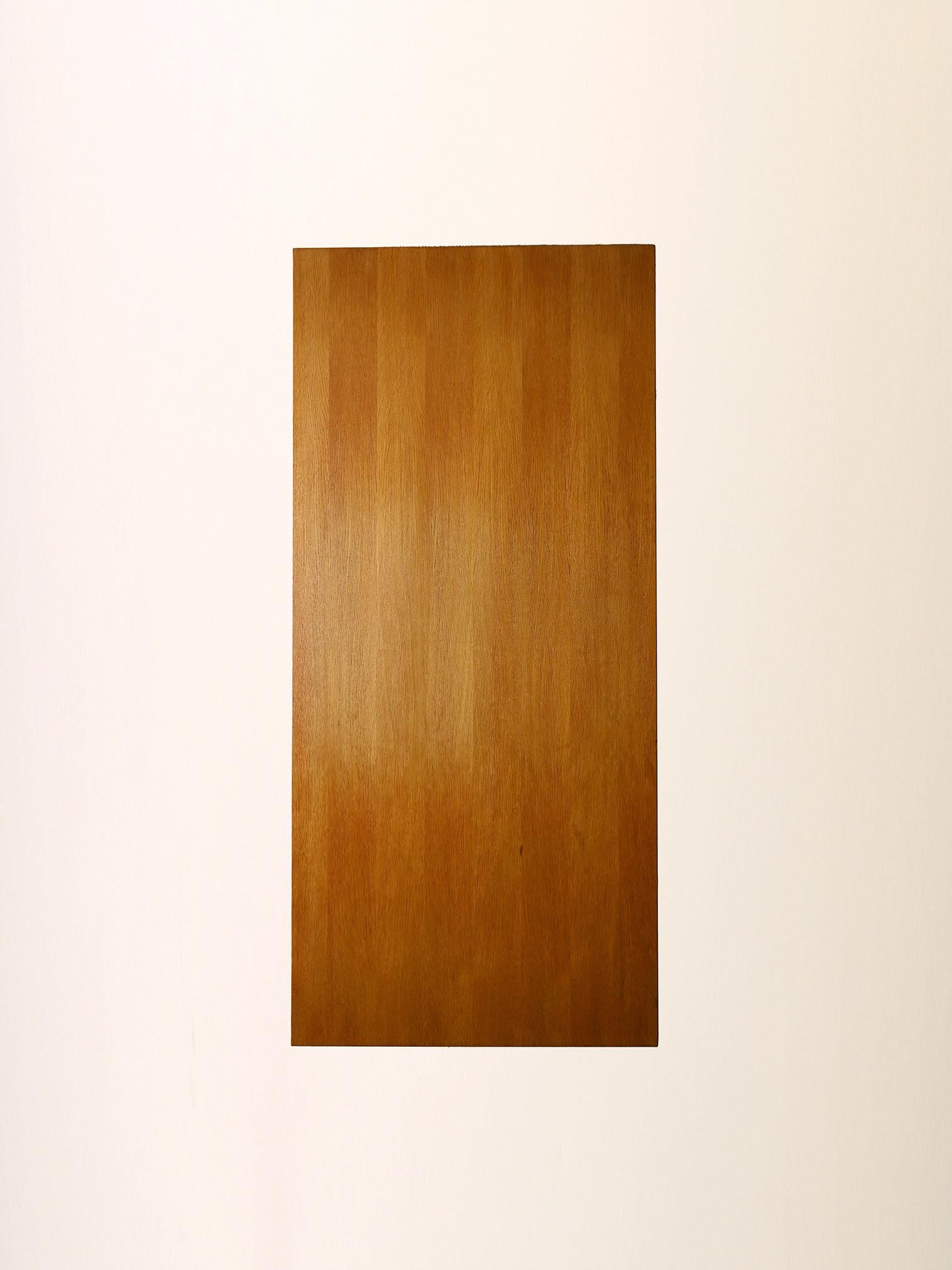 Scrivania danese vintage in teak chiaro in vendita 1
