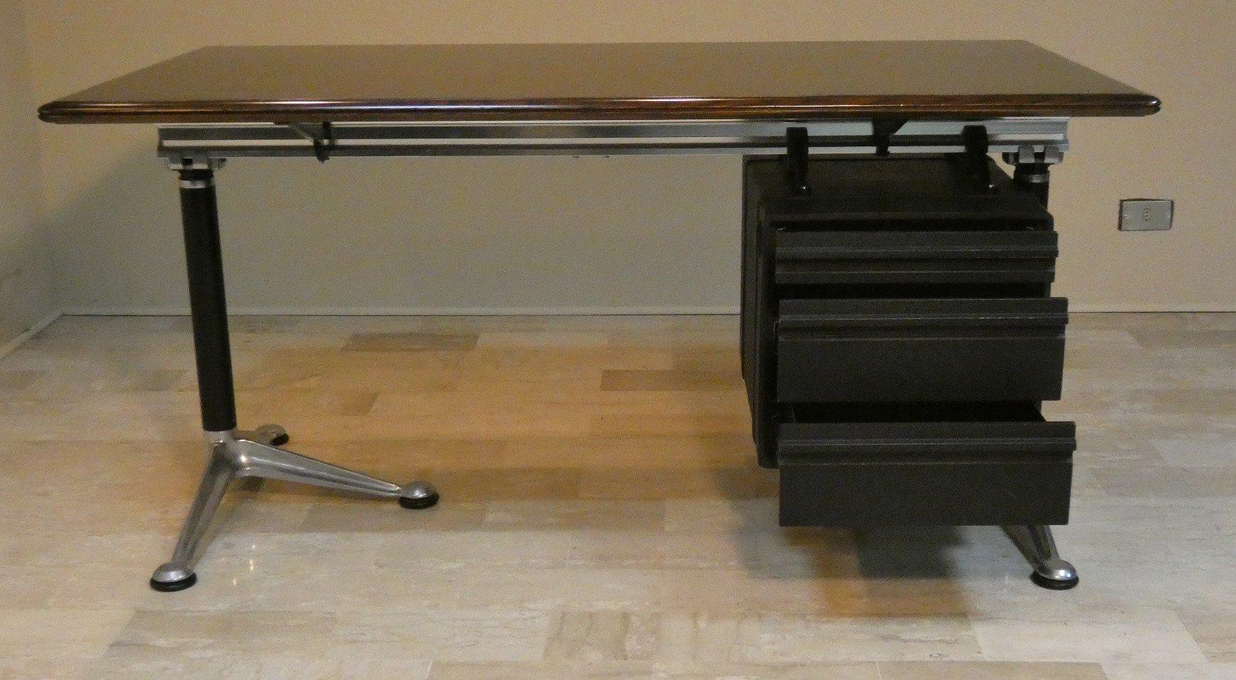 Der Schreibtisch von Bruce Burdick für Herman Miller im Zustand „Gut“ im Angebot in modena, Emilia-Romagna
