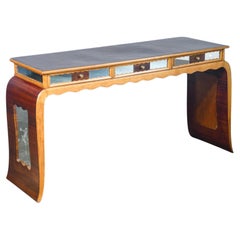 Italian design desk referable to the hand of Paolo BUFFA. Italy, 1940s