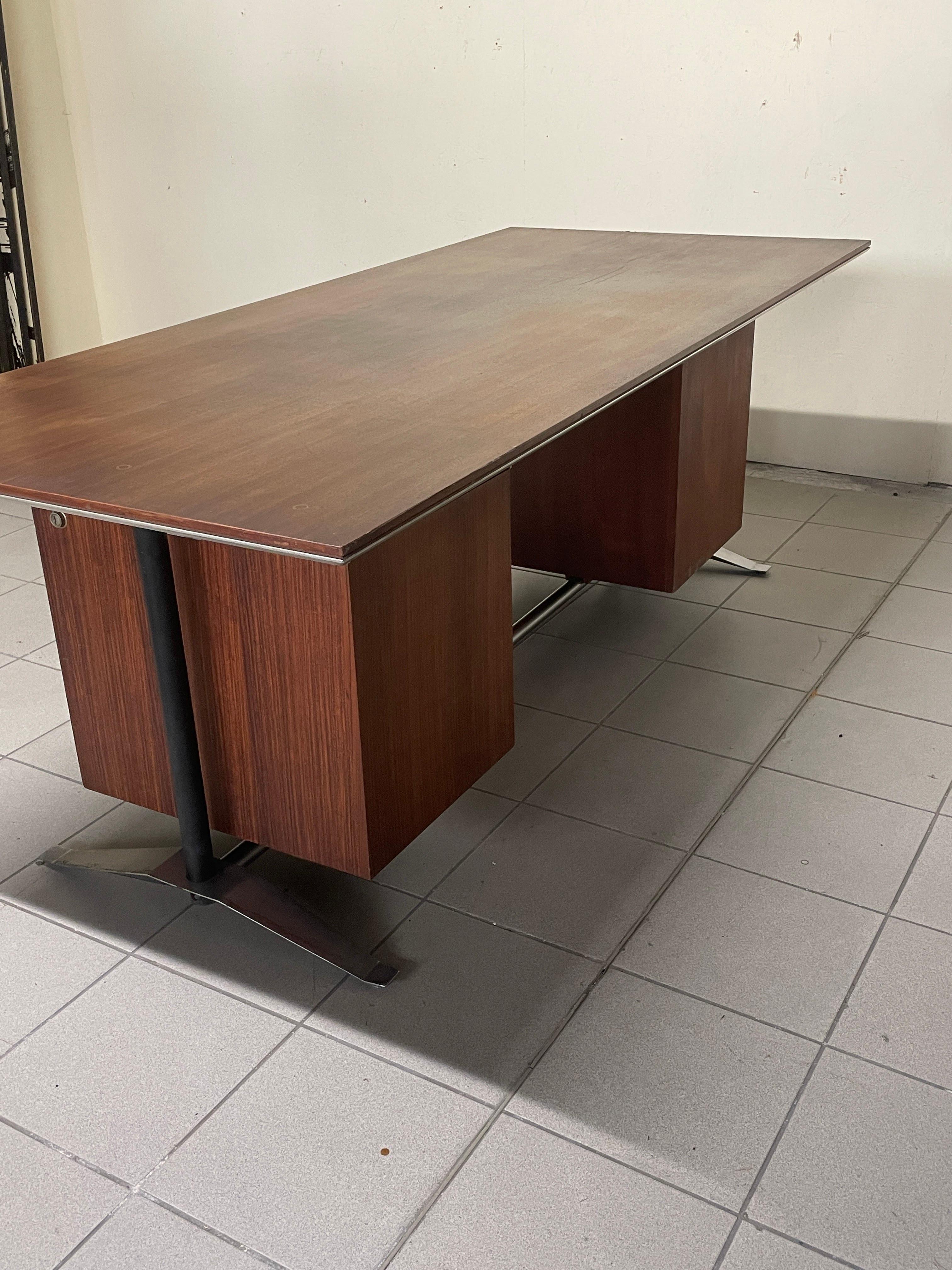 Chefschreibtisch von Alberto Rosselli für Arflex, 1961 im Angebot 5