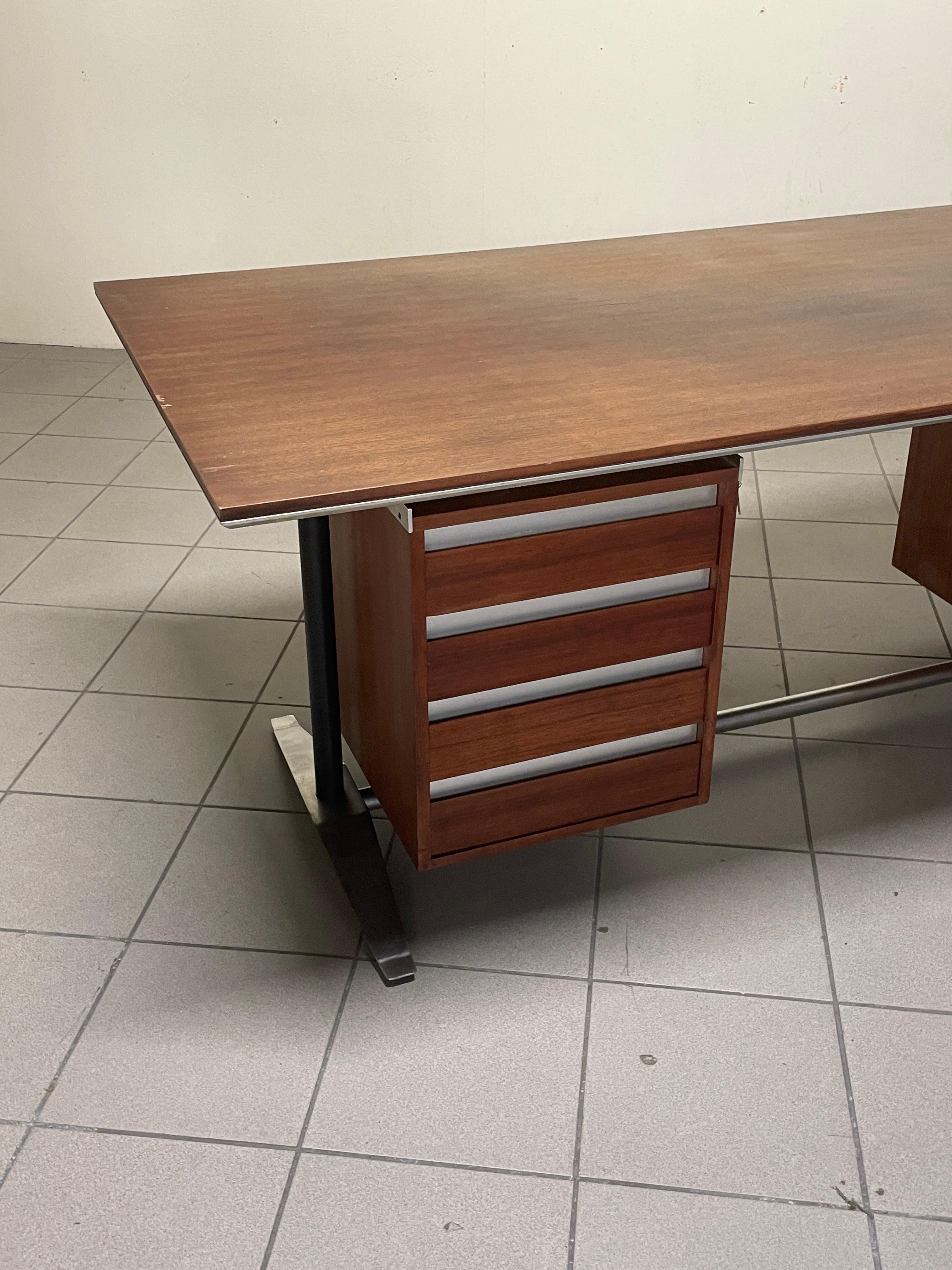 Chefschreibtisch von Alberto Rosselli für Arflex, 1961 im Angebot 12