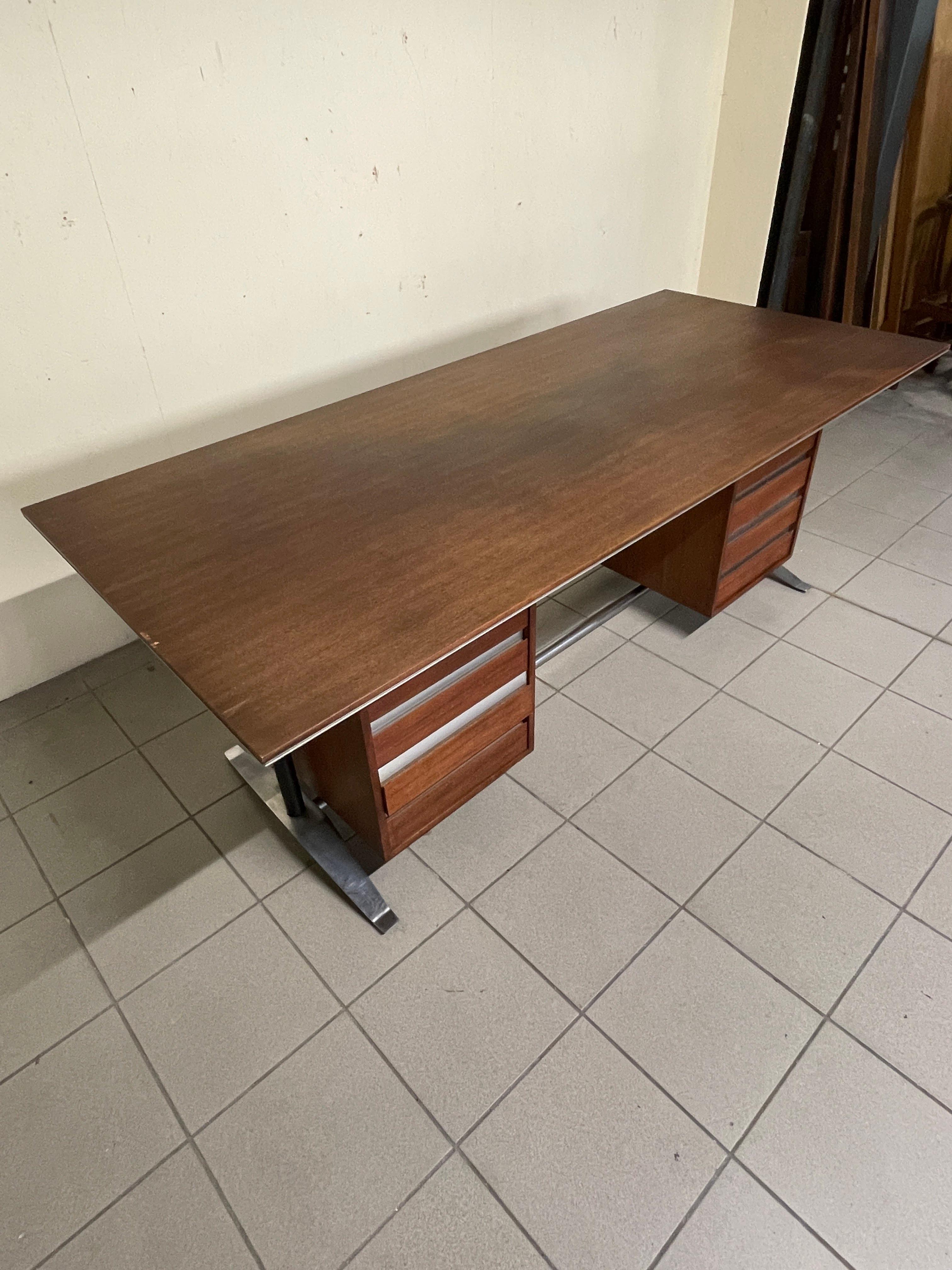 Chefschreibtisch von Alberto Rosselli für Arflex, 1961 (Mid-20th Century) im Angebot