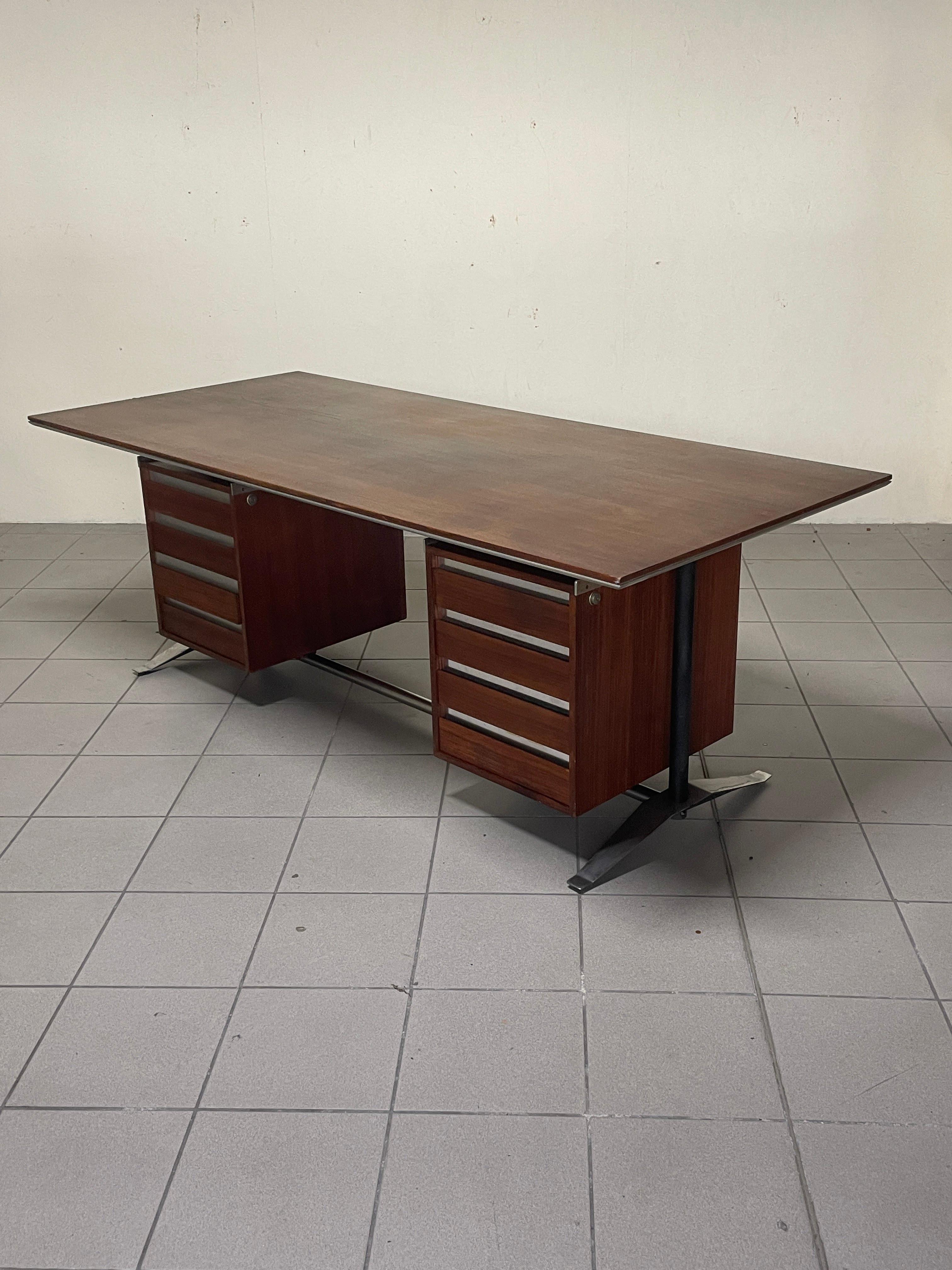 Chefschreibtisch von Alberto Rosselli für Arflex, 1961 im Angebot 1