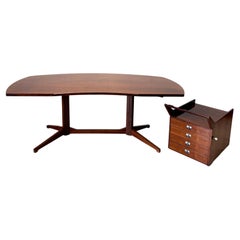 Scrivania e cassettiera mod TL22, Franco Albini e Franca Helg, Poggi, 1958