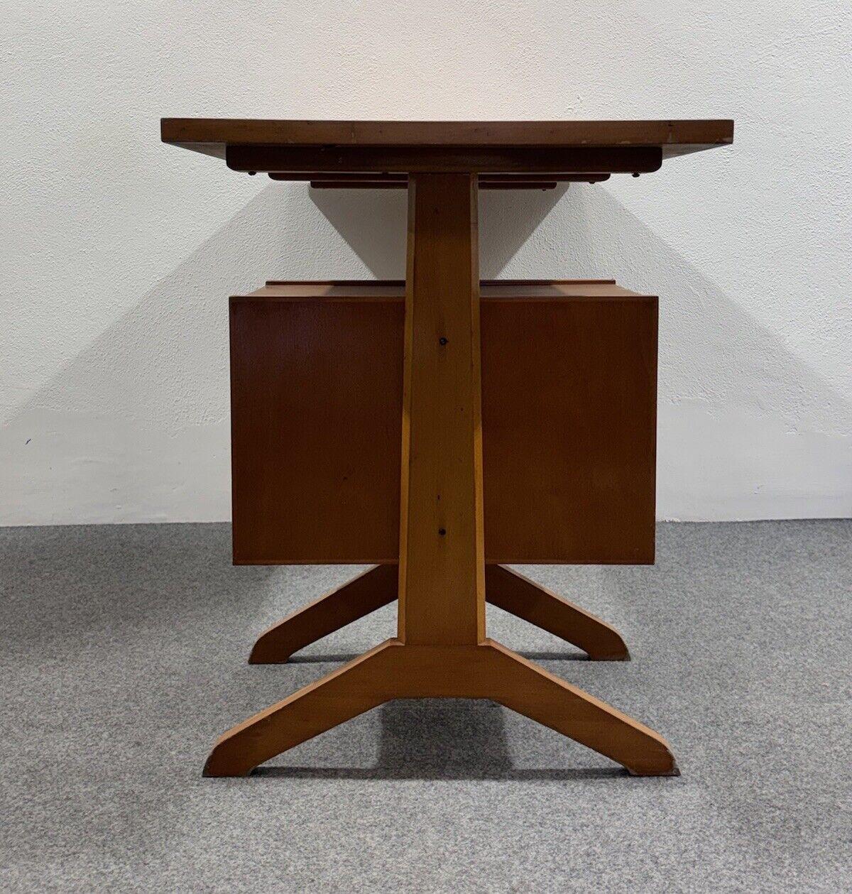 Scrivania In Legno Mid-Century Design 1950’s Modernariato 2