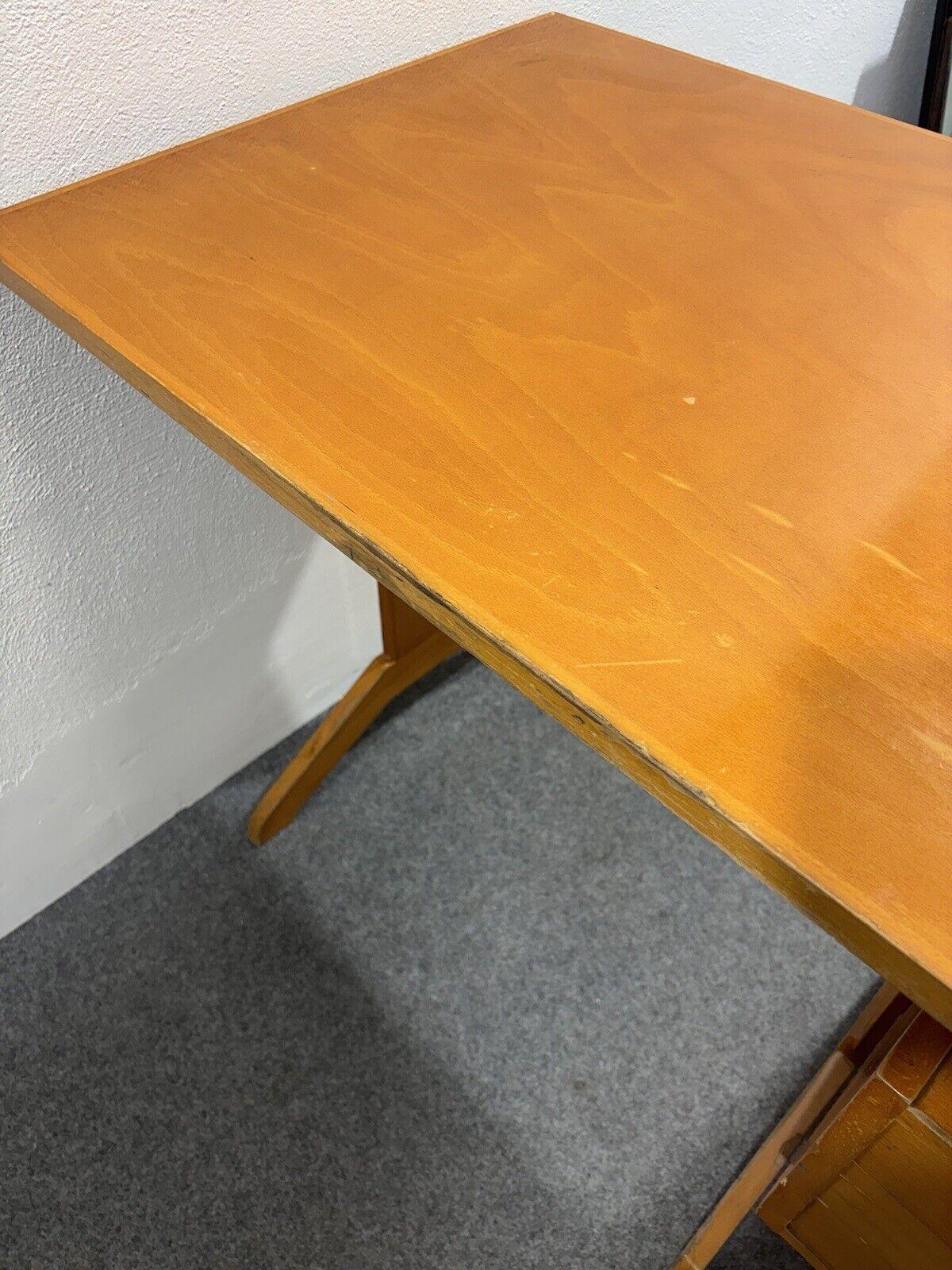 Scrivania In Legno Mid-Century Design 1950’s Modernariato 3