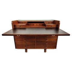 Bureau modèle 804 avec écritoire, Frattini pour Bernini, années 1960