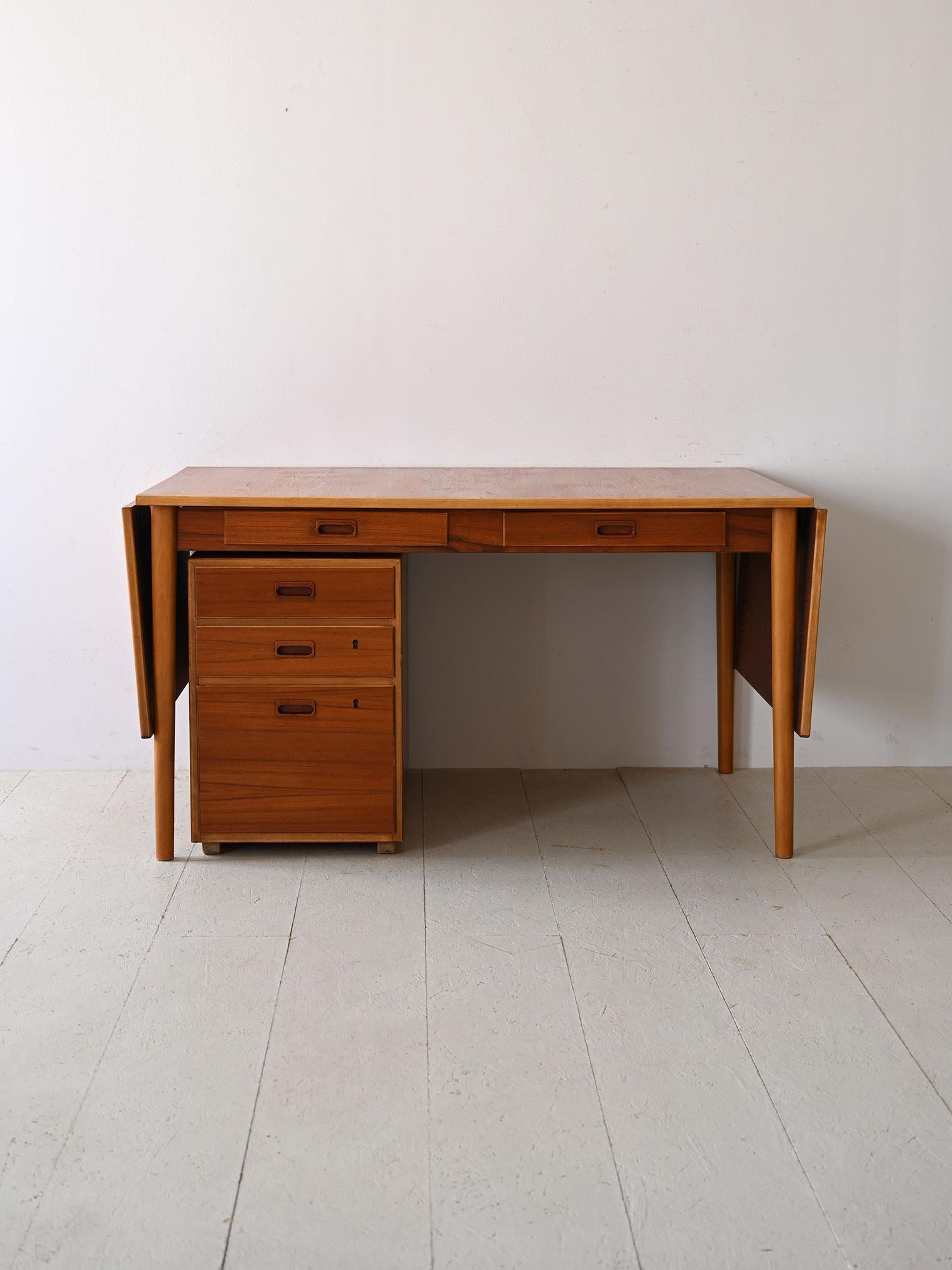 Swedish Retro desk by Nils Jonsson with drawers For Sale