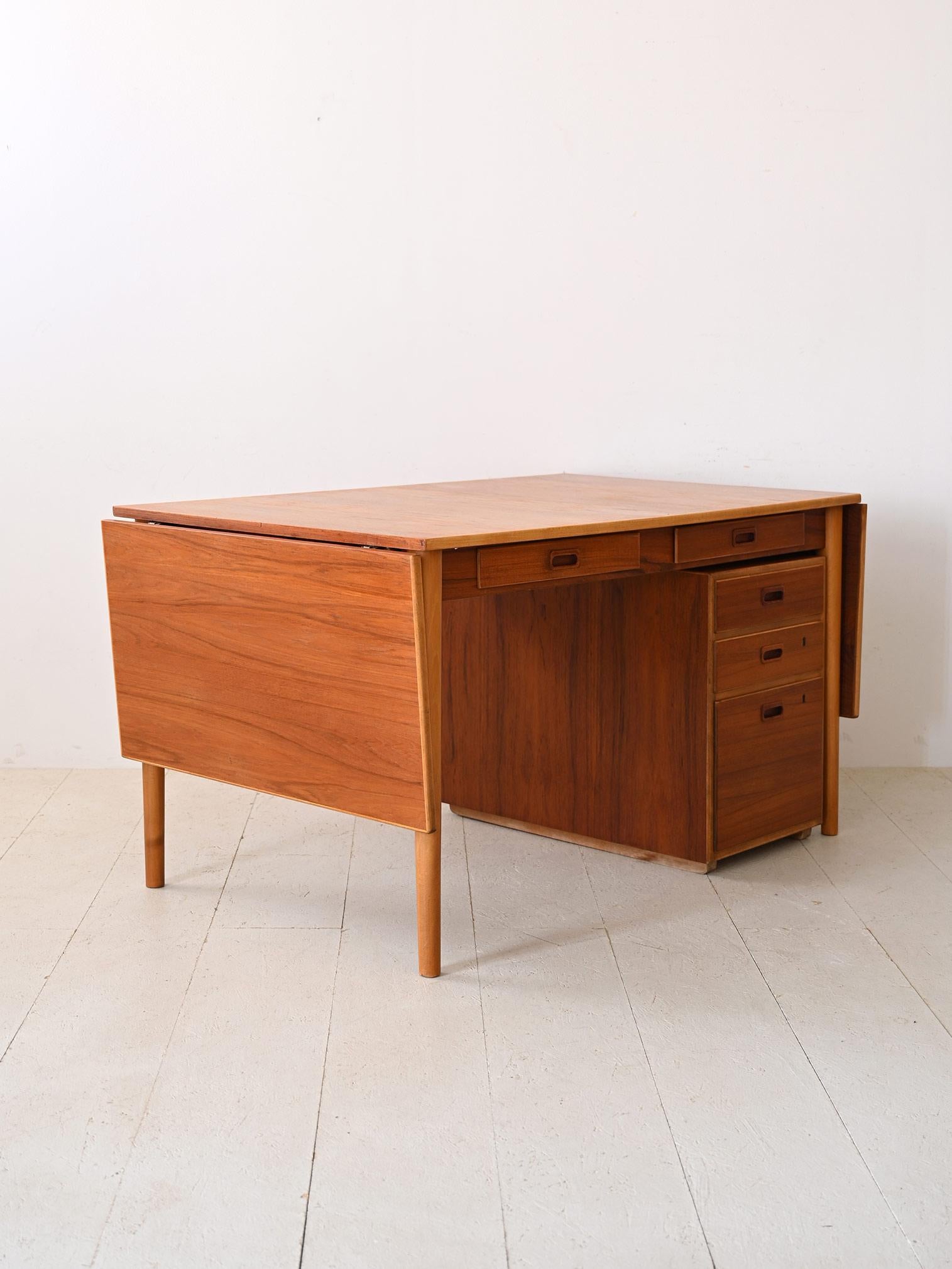 Mid-20th Century Retro desk by Nils Jonsson with drawers For Sale