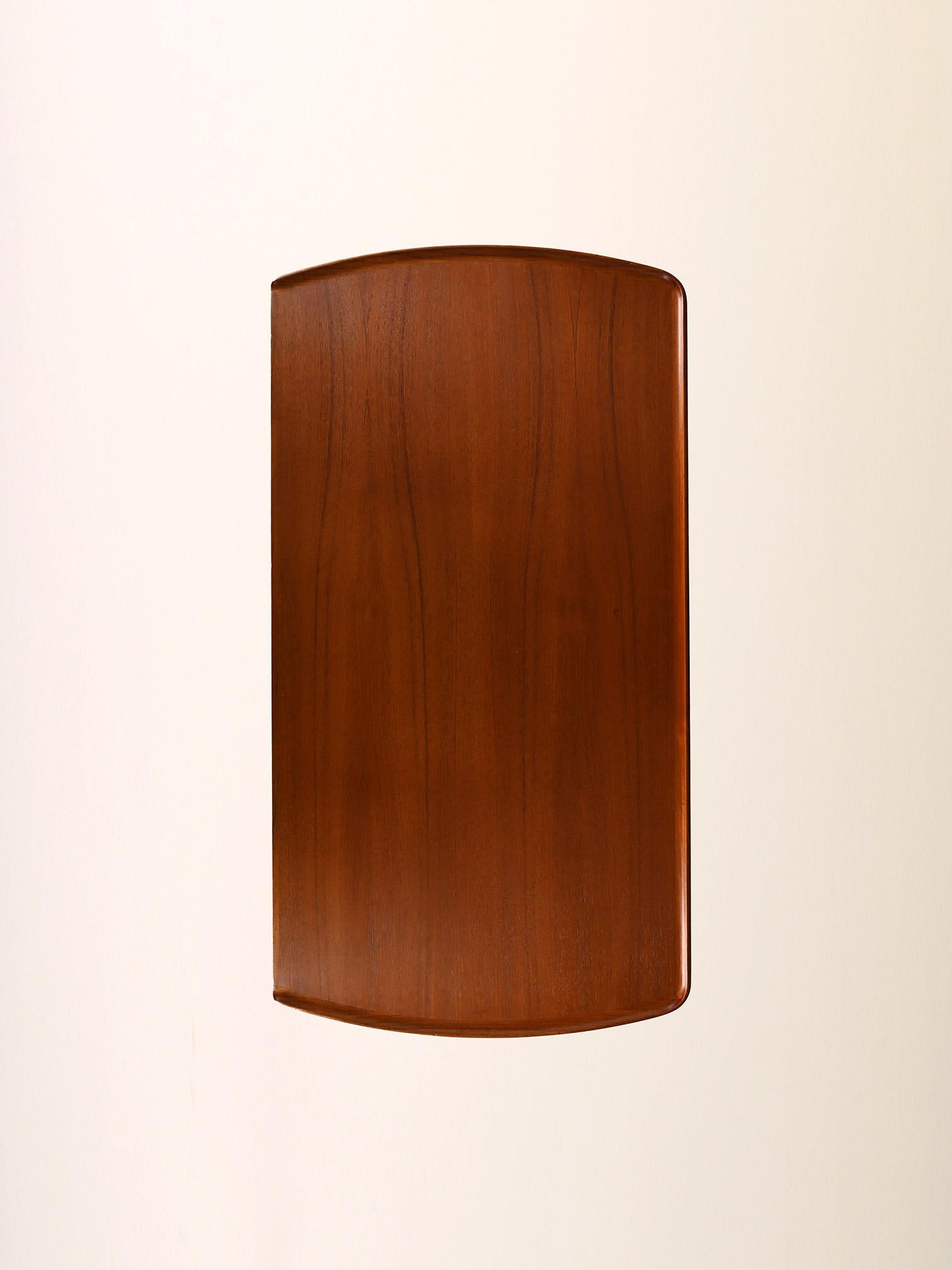 Scrivania vintage danese in teak in vendita 4