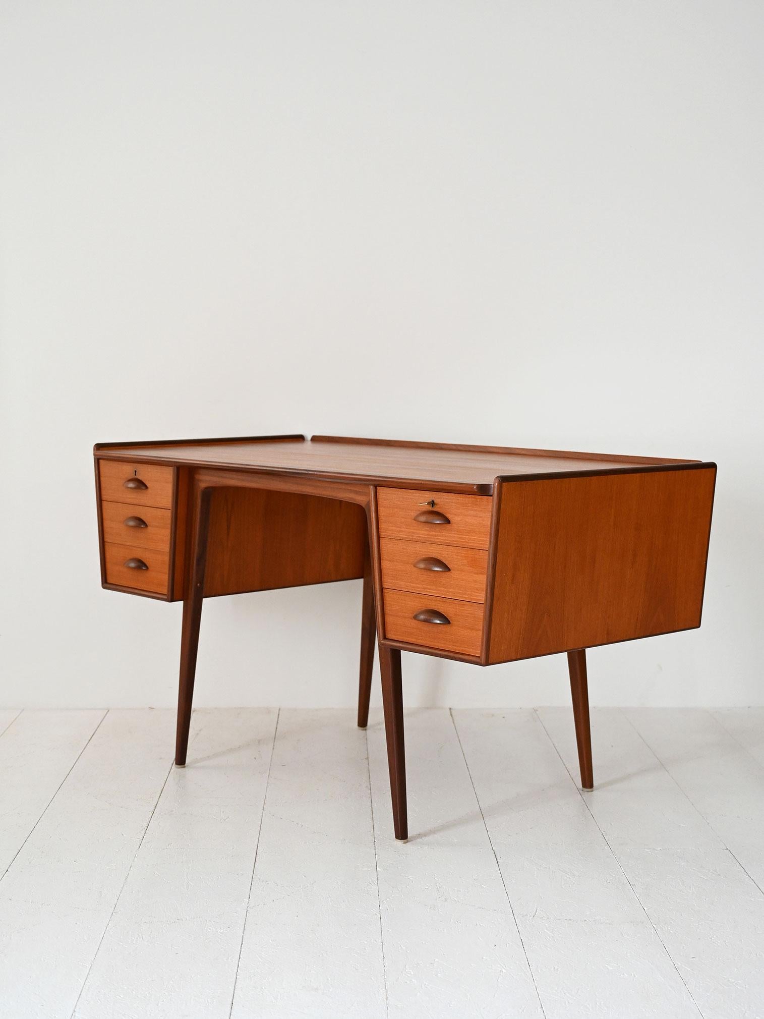 Swedish Scandinavian vintage desk by Svante Skogh For Sale