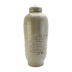 Scroll Jar By Caspi Ceramics NL