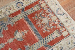 Türkischer Sivas-Teppich mit Schnörkelmotiv in hoher Qualität, rot, frühes 20. Jahrhundert