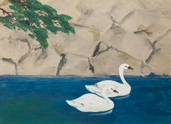 Scroll Painting Japanese First Half of the 20th Century by Kano Sanraku