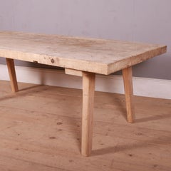 Scrubbed Burr Walnut Coffee Table