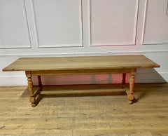 Scrubbed oak French farm house table 8-10 seater