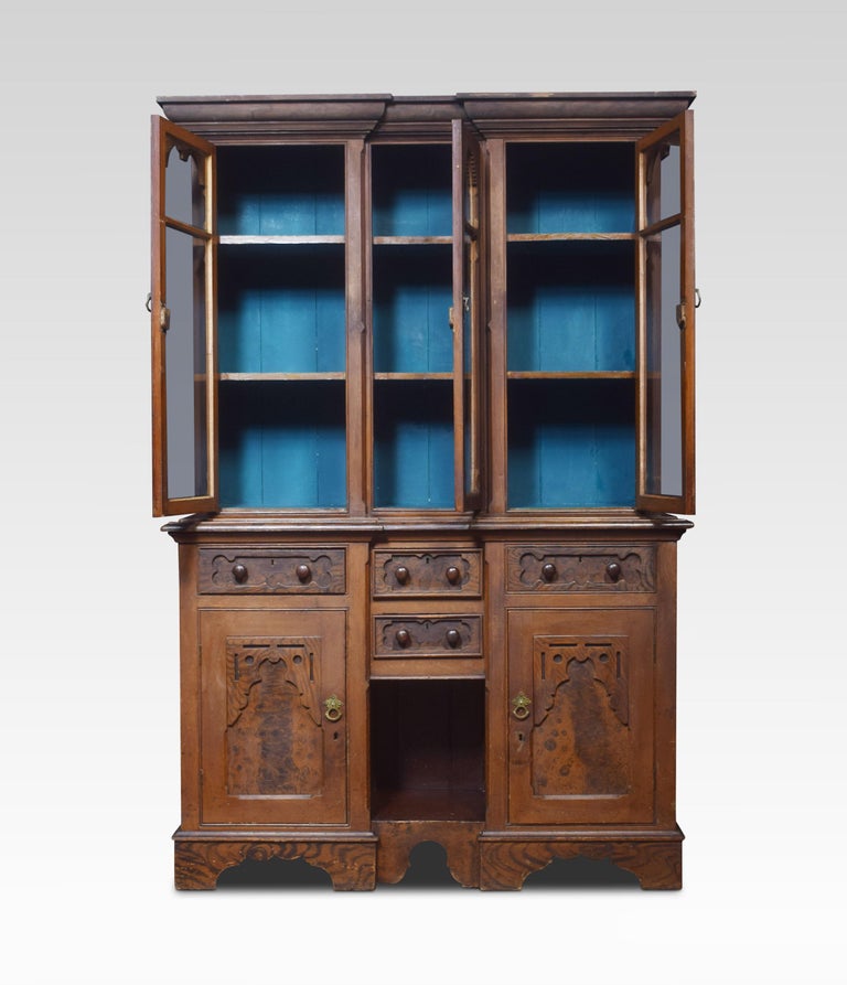 Scrumbled Painted Pine Kitchen Dresser For Sale at 1stDibs painted