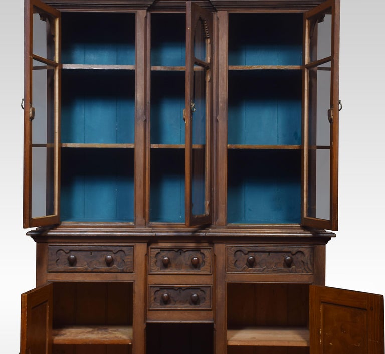 Scrumbled Painted Pine Kitchen Dresser For Sale at 1stDibs painted