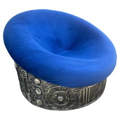 Scrumptious Adrian Pearsall Sculpted Goop Pod Chair Mid-Century Modern