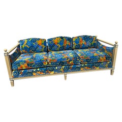 Scrumptious Jack Lenor Larsen Sofa Hollywood Regency Mid-Century