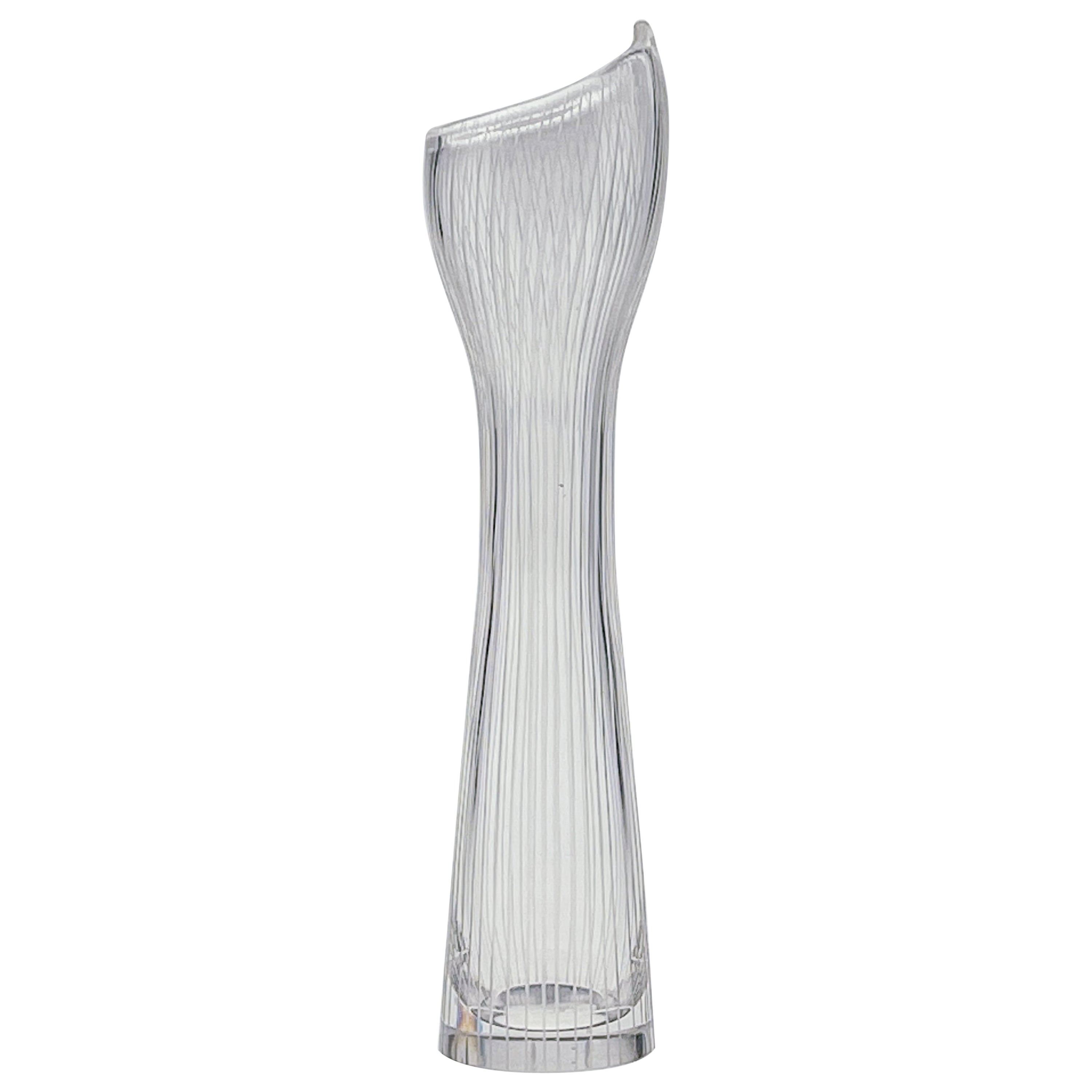 Tapio Wirkkala, Crystal Line cut Art-Object, model 3551, Iittala, Finland 1957

Artist
Tapio Wirkkala (1915 Hanko, Finland - 1985 Helsinki, Finland) A giant of Finnish design, Wirkkala was an artist of great diversity for whom no material was
