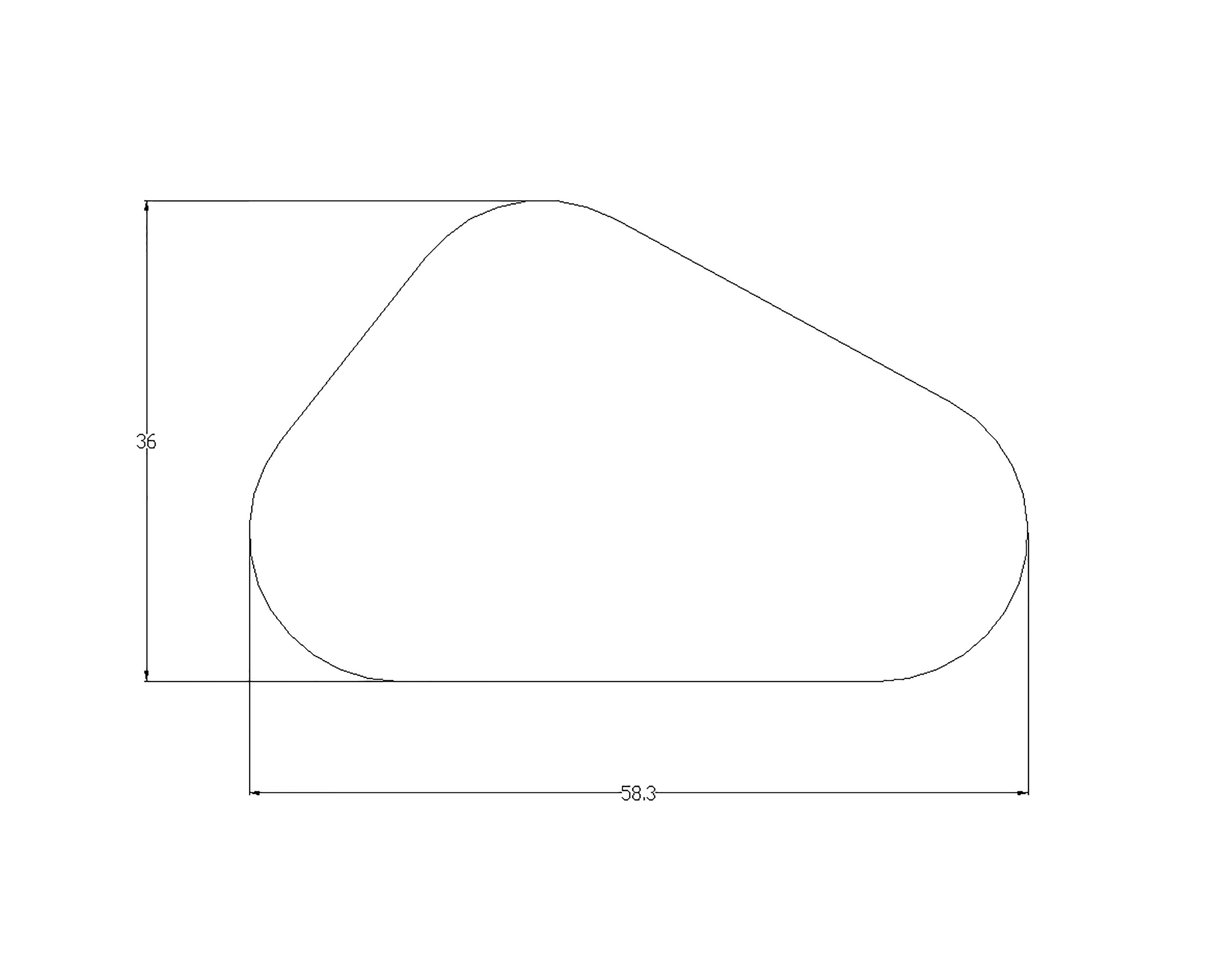 S.C.T. 'Quadrat, Kreis, Dreieck' Aluminiumtisch von Jonathan Nesci 'Dreieck' im Angebot 2