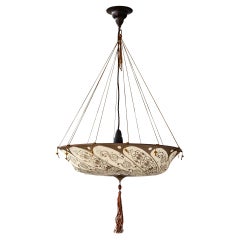 Lampe en soie Scudo Saraceno pour Fortuny