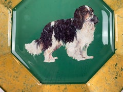 Scully and Scully painted plate of a King Charles Spaniel