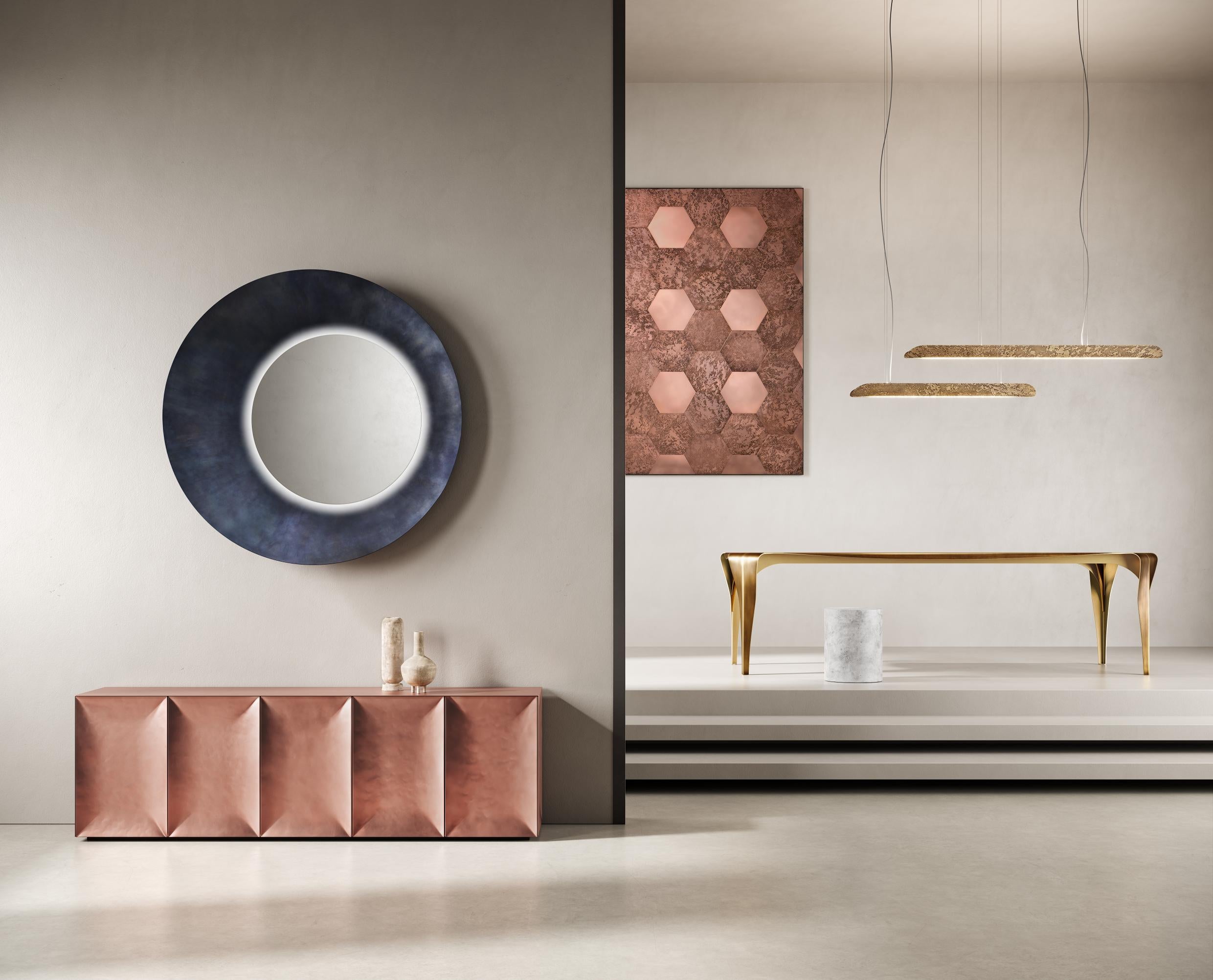 Post-Modern Sculpt Sideboard by De Castelli For Sale