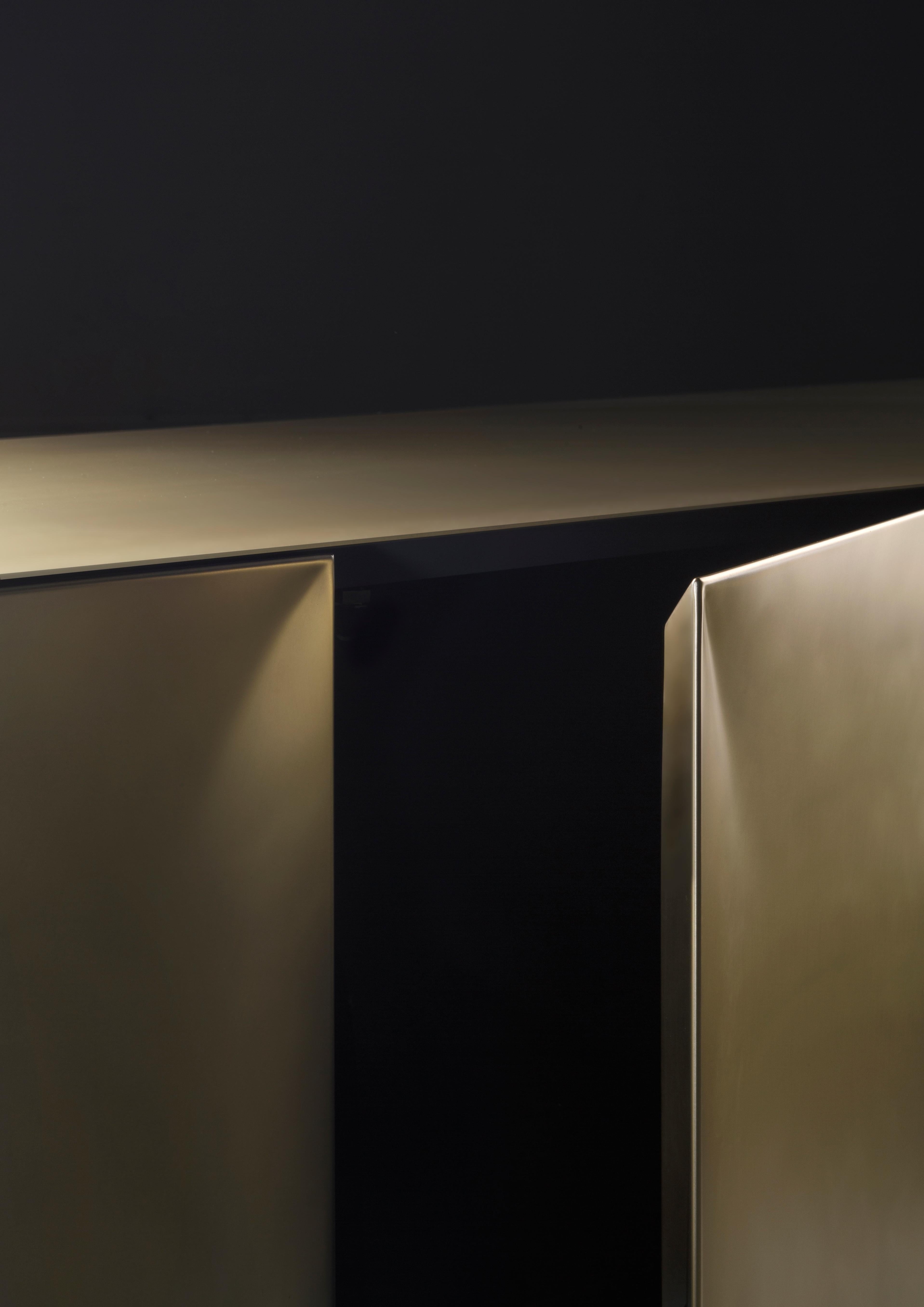 Contemporary Sculpt Sideboard by De Castelli For Sale