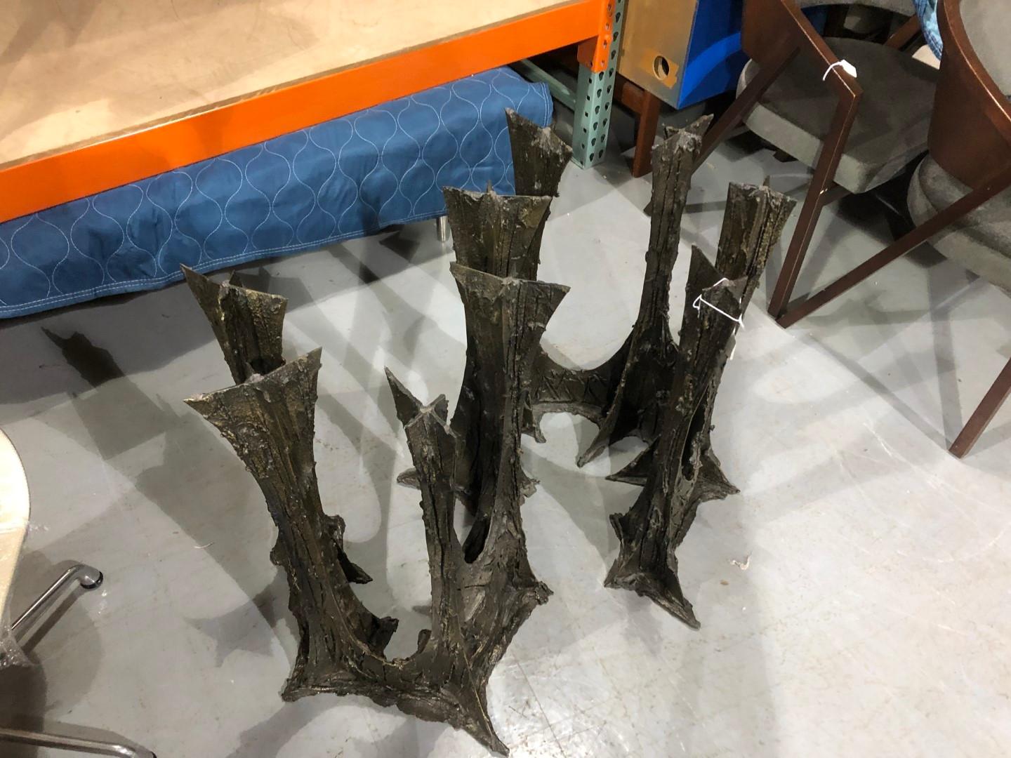 Late 20th Century Sculpted and Patinated Bronze 