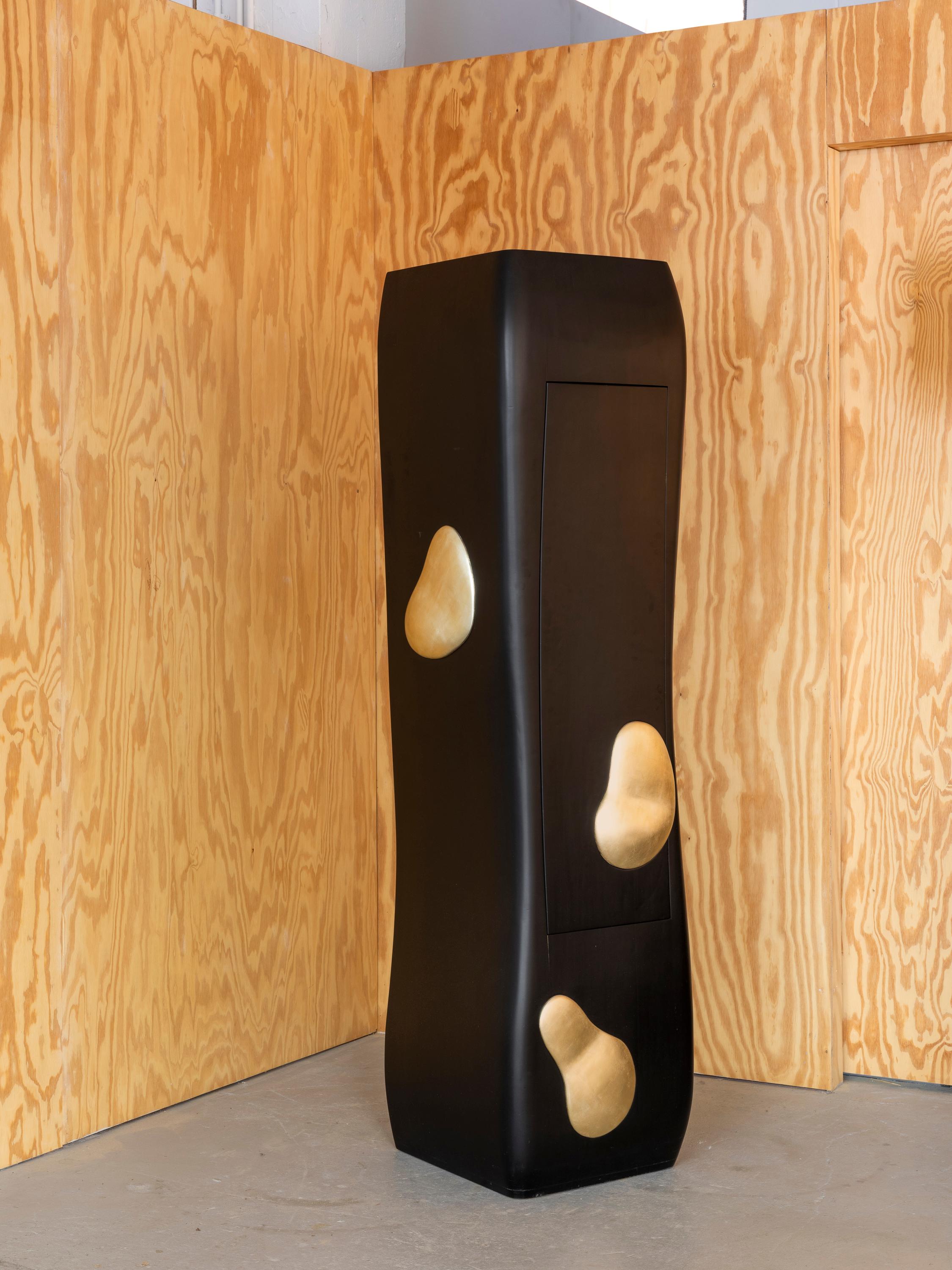 French Sculpted Bar Cabinet For Sale