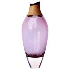Sculpted Blown Glass Vase, Pia Wüstenberg