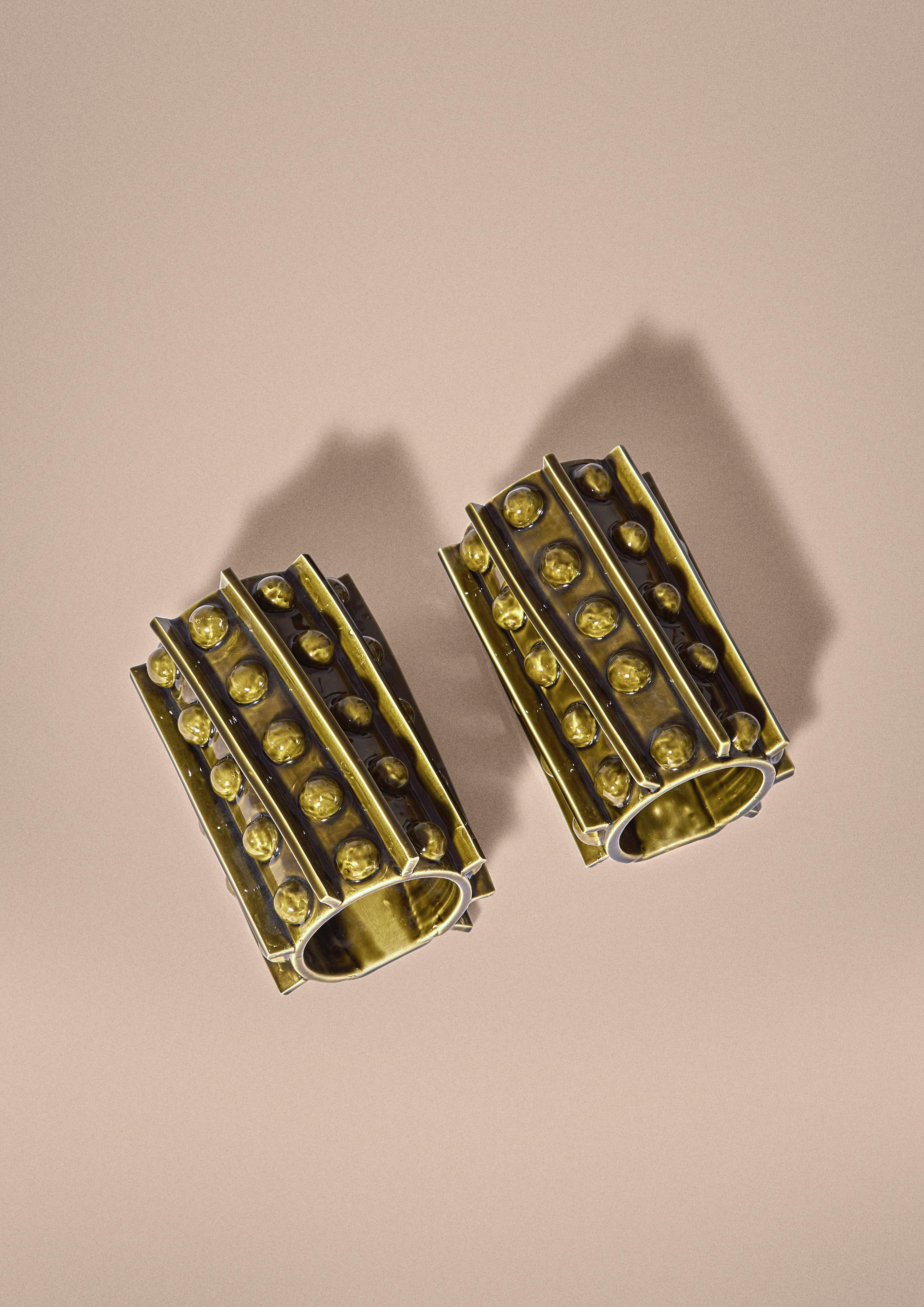 Bosphore Wall Sconce in Blue (Large Size) by Laura Gonzalez In New Condition For Sale In Paris, FR