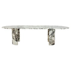 Sculpted Brescia Marble Table by Omar Chakil - Private listing for L.