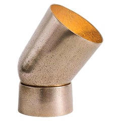 Sculpted Bronze Table Lamp by Henry Wilson