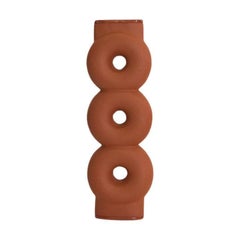 Sculpted Ceramic Vase by Faina